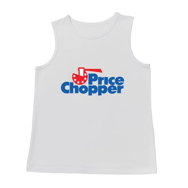 Price Chopper Supermarket Retail Logo Design Male Tank Top