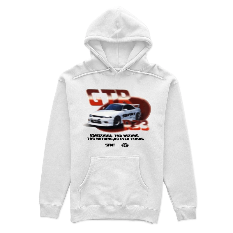 Nissan GTR R33 Design Damen Pullover Hoodie
