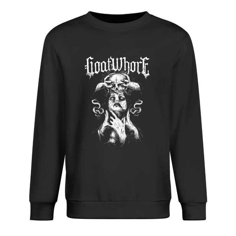 Goatwhore Satan's Flesh Male Pullover Sweatshirt