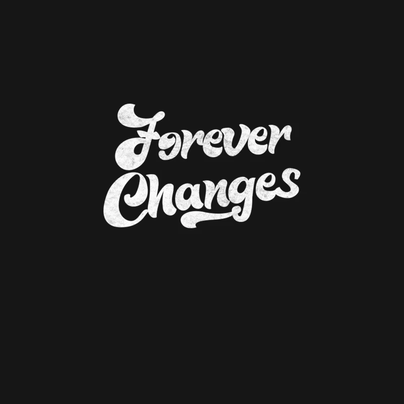 Forever Changes  Retro 60s Style Fan Design Desk Mat