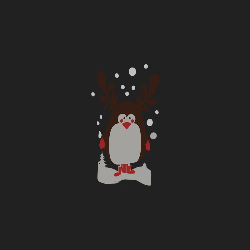 Christmas Penguin Bucket Hat