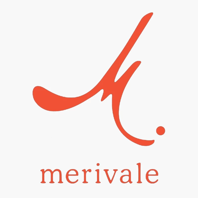 Merivale Hospitality Group Minimalist Red Logo Design Cotton Tote Bag