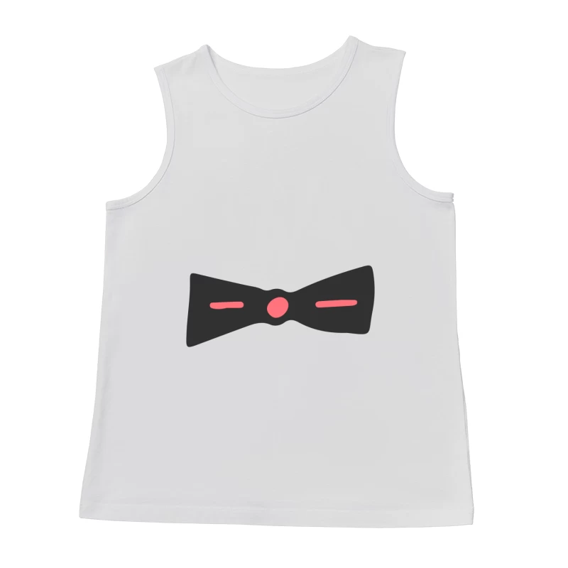 Noeud papillon élégant avec détails roses Homme Débardeur
