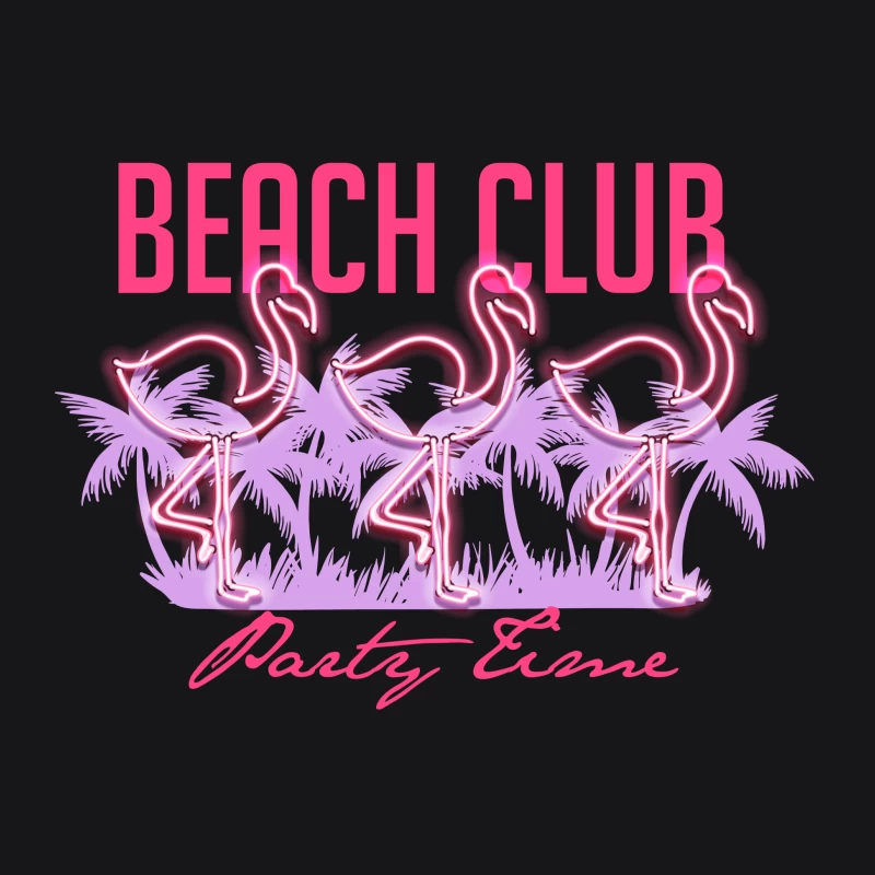 Soirée Club de Plage Flamant Femme Sweat à capuche