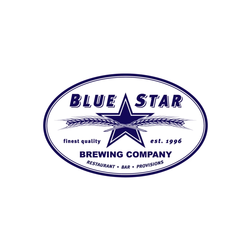 Blue Star Beer Tapestry