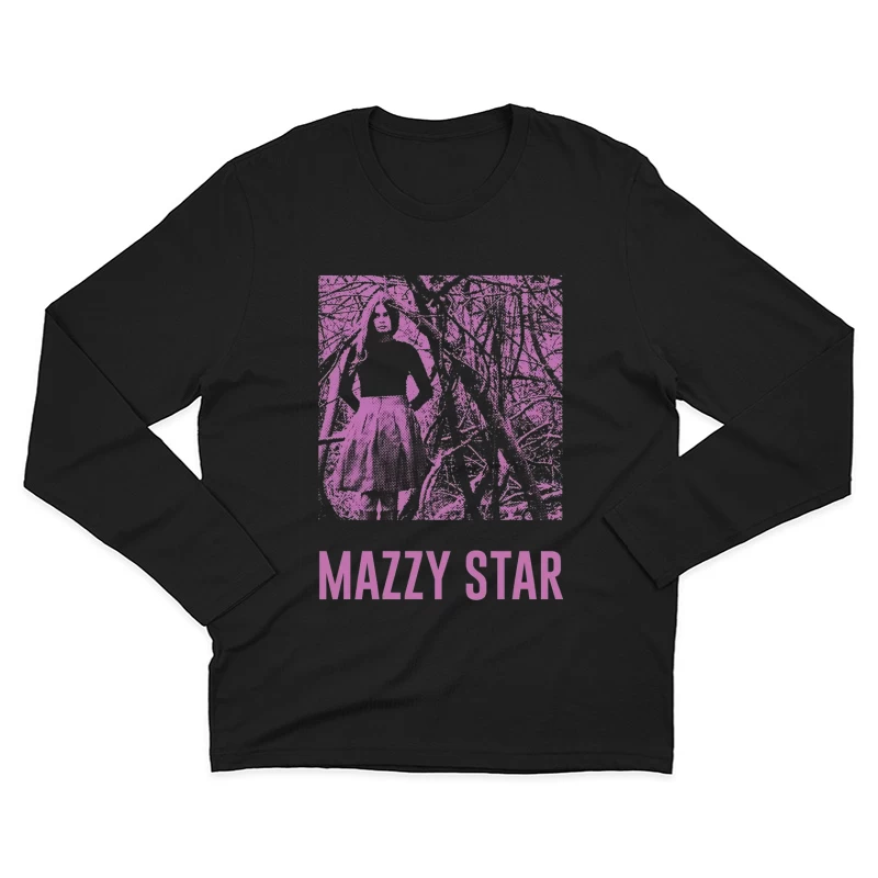 Mazzy Star Purple Male Long Sleeve T-Shirt