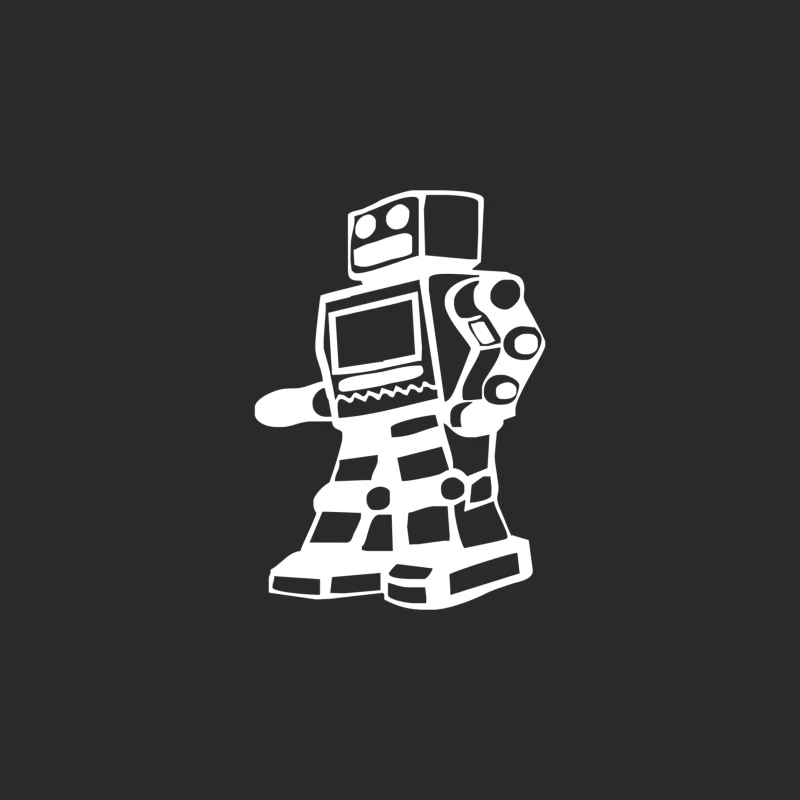 ROBOT funny Baseball Cap