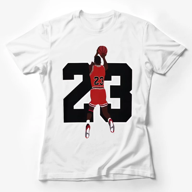 Basketballspieler mit Nummer 23 Damen T-Shirt