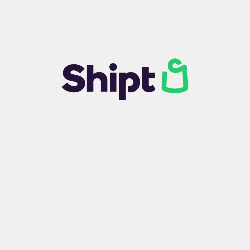 Shipt Modern Minimalist Logo with Green Hanger Icon Male Tank Top