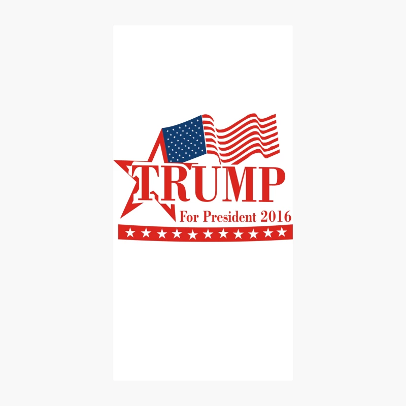 Trump 2016 For President Election iPhone Case
