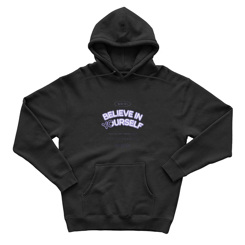 Glaube an dich und wachse Herren Pullover Hoodie