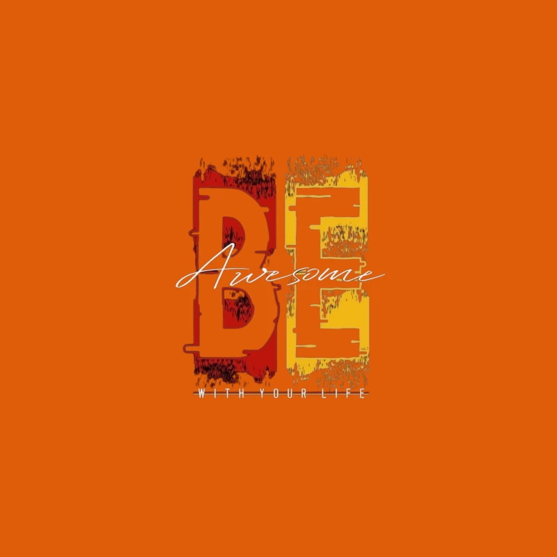 Be Awesome With Your Life Desk Mat