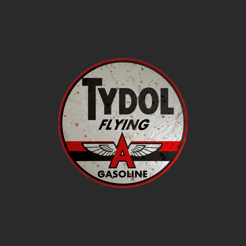 Vintage Tydol Flying A Gasoline Station Logo Sign Baseball Cap