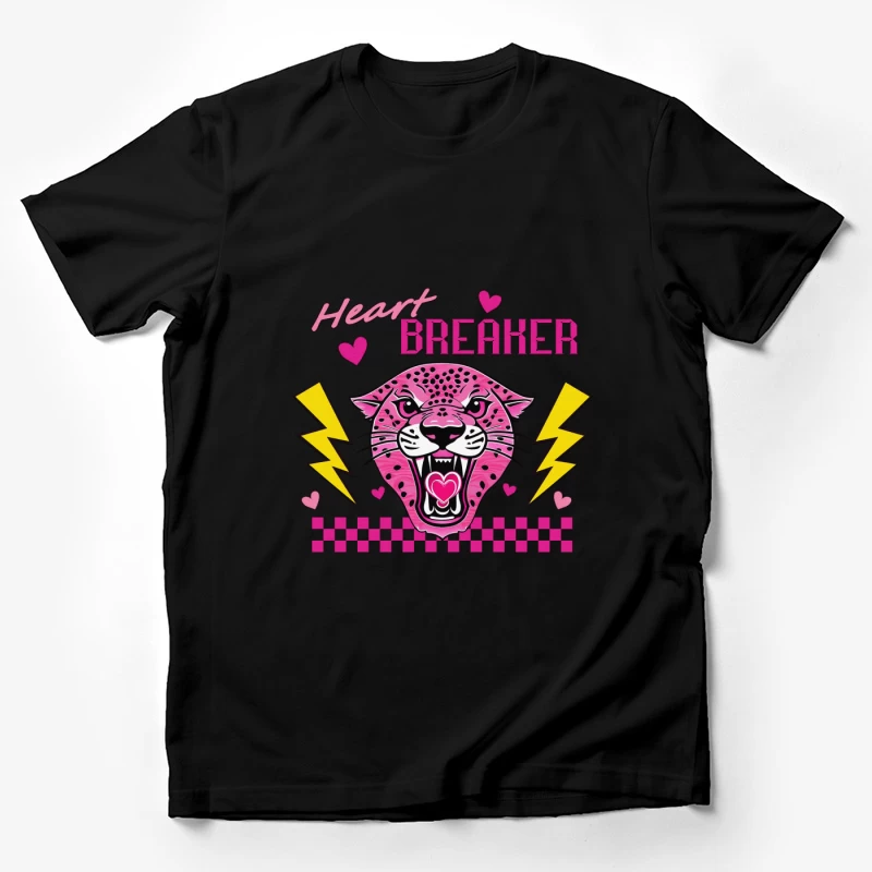 Herzbrecher Panther Design Herren T-Shirt