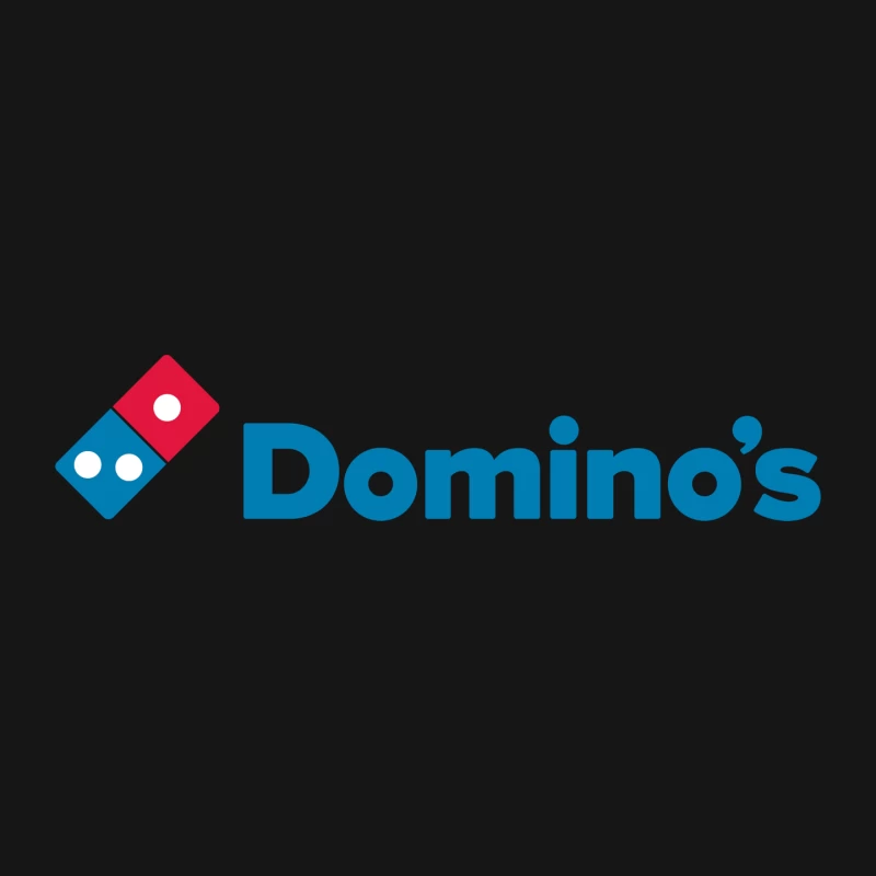 Domino's Pizza Corporate Logo in Blue and Red Mouse Pad