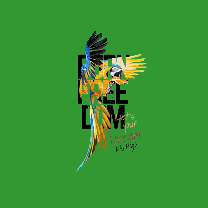 Born Free: Let Your Dreams Fly High Tapestry