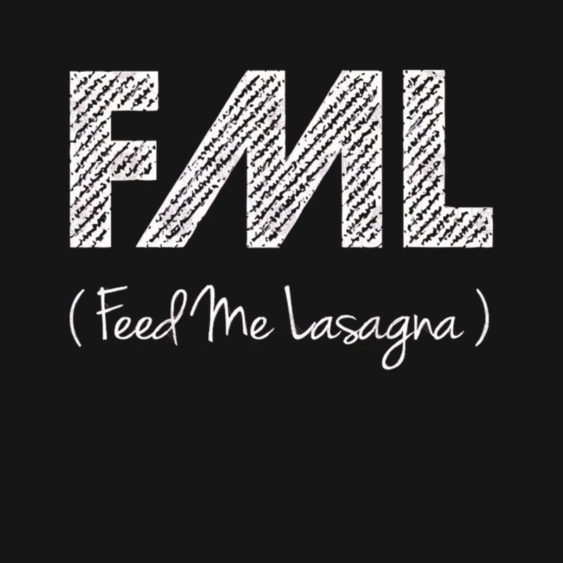 FML (Feed Me Lasagna) Mouse Pad