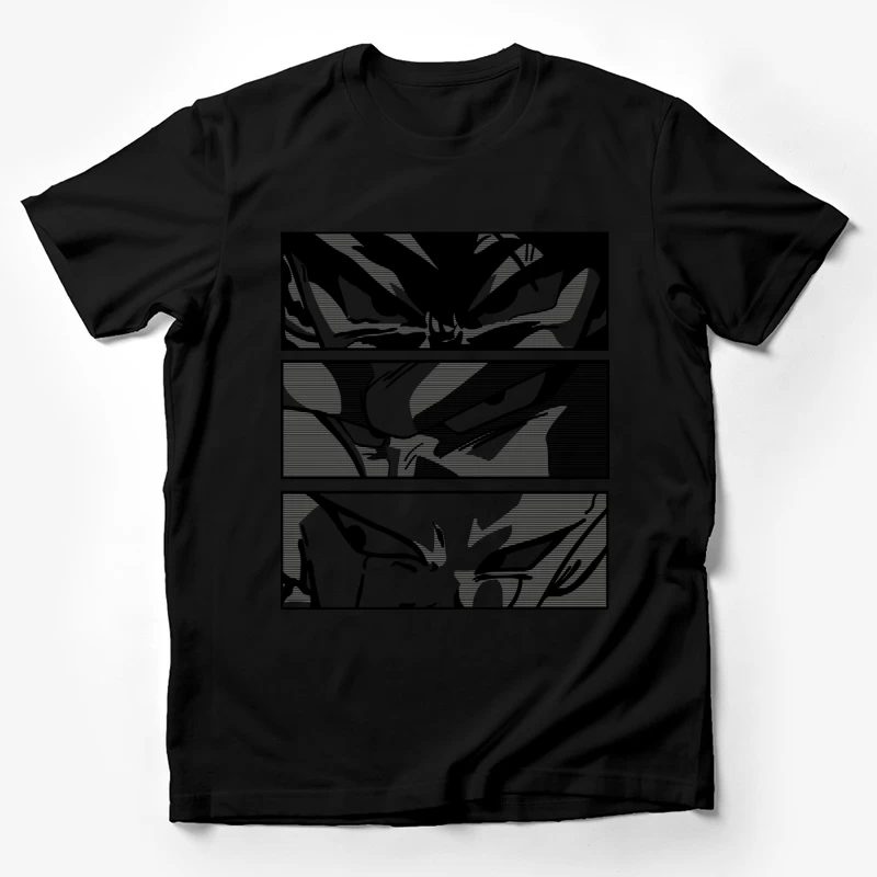Mysteriöse Comic-Silhouette Herren T-Shirt