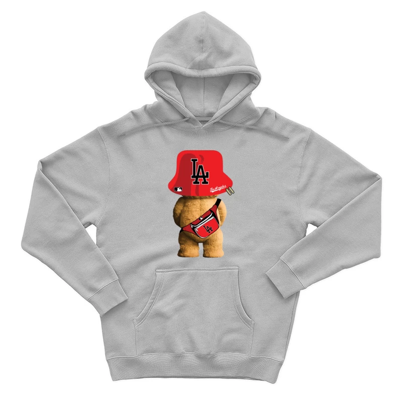 Peluche con cappello LA e marsupio Felpa con cappuccio Uomo
