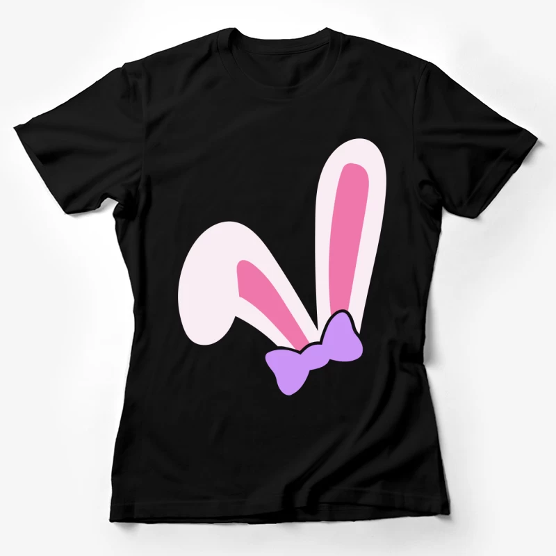 Oreilles de lapin avec nœud Femme T-Shirt