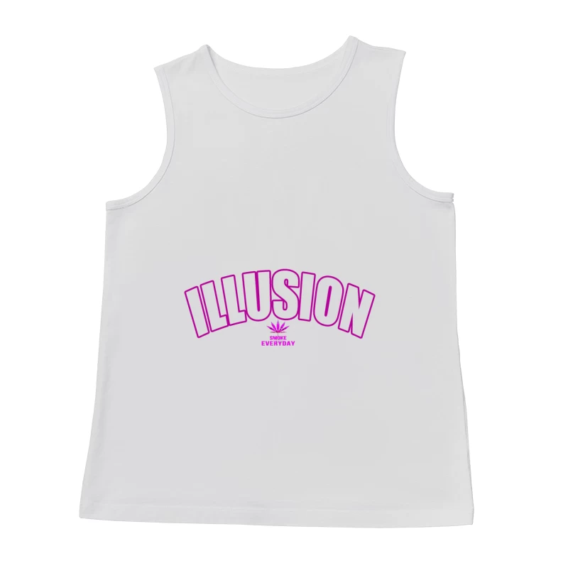 Illusion Smoke Everyday Male Tank Top