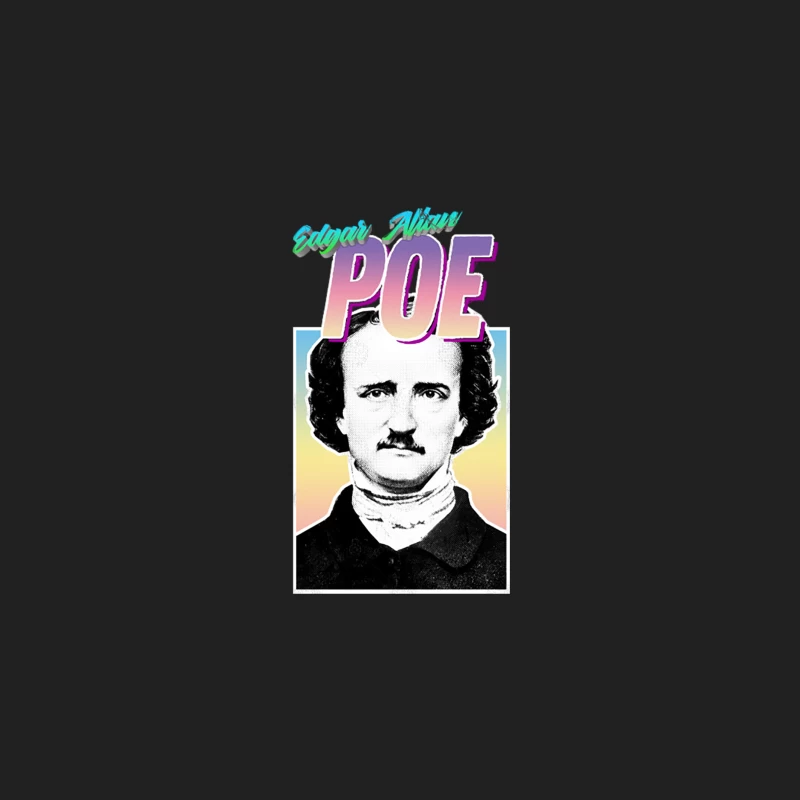 Edgar Allan Poe Graphic Design Hipster Statement Tee Bucket Hat