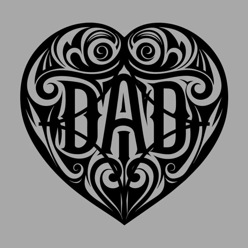 Love dad Male Pullover Hoodie