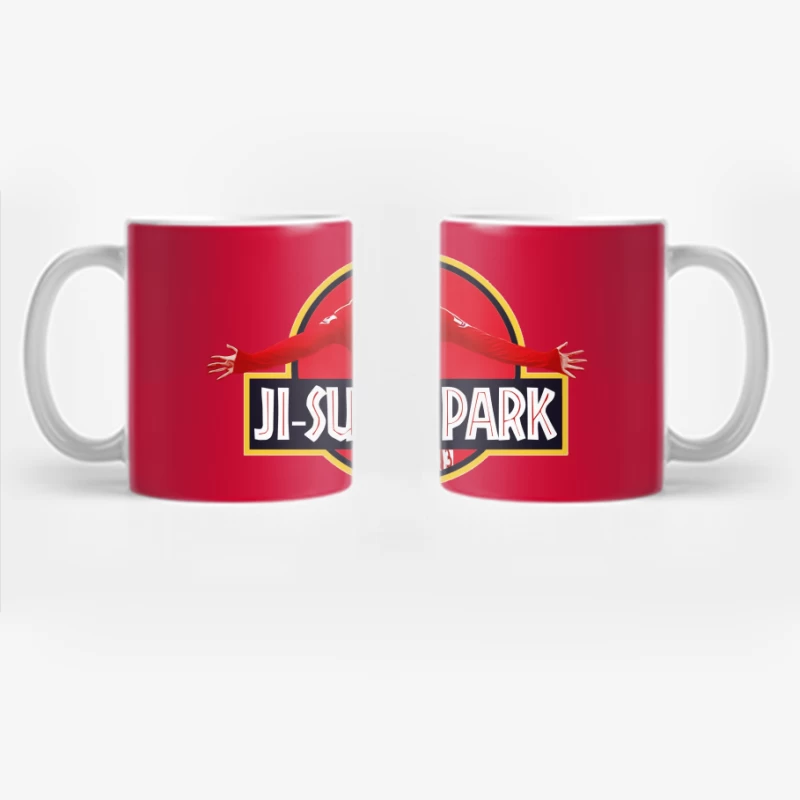 Retro Man United - PARK JI SUNG Coffee Mug