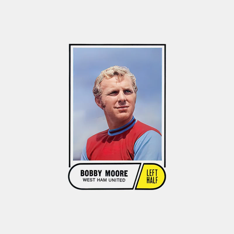 Bobby Moore  Retro Fan Design Male Tank Top