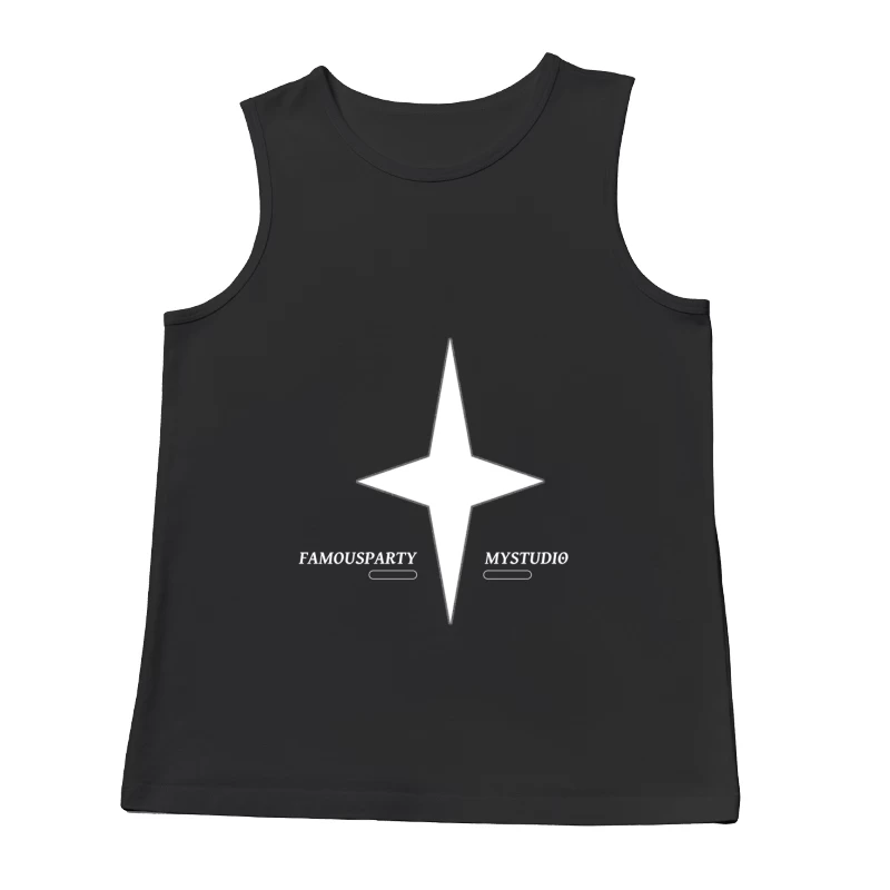 Minimalistisches Sternenlogo Herren Tanktops