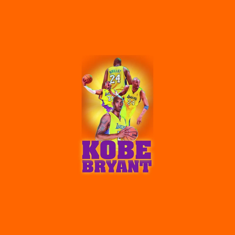 Kobe Bryant Tribute in NBA Colors Travel Mug