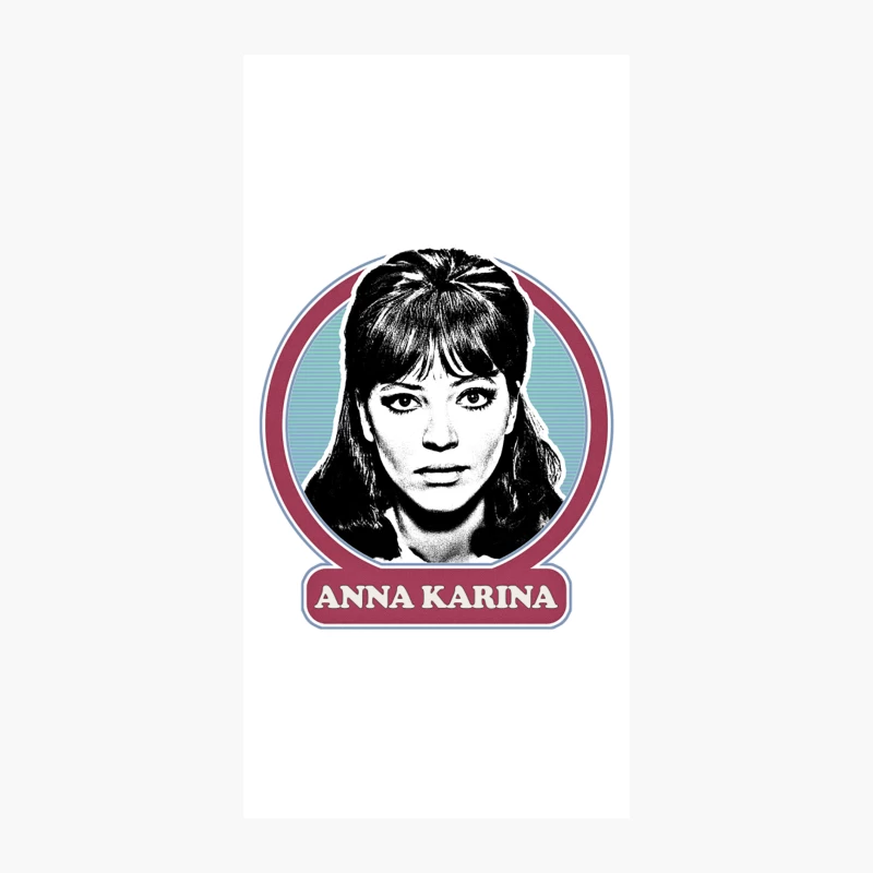 Anna Karina 60s iPhone Case