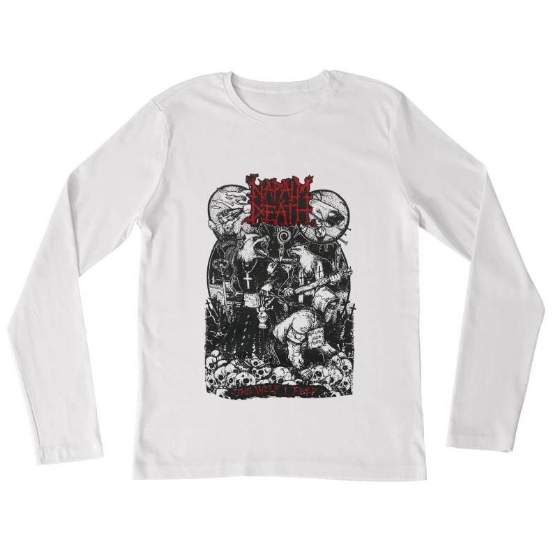 Napalm Death The Wolf I Feed Female Long Sleeve T-Shirt