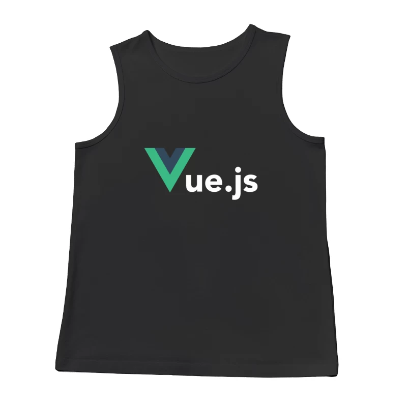 Vue.js JavaScript Frontend Framework Logo Male Tank Top