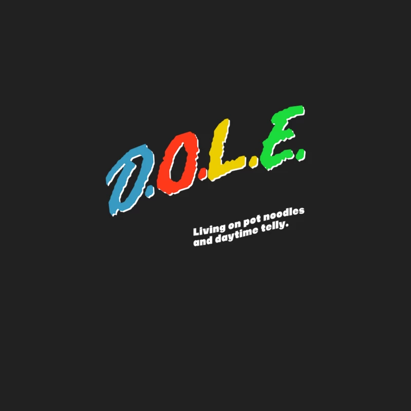 DOLE Life  80s Dare Meme Parody Design Bucket Hat