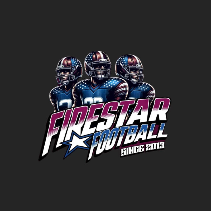 Dynamisches Football-Design von Firestar Herren Pullover Sweatshirt