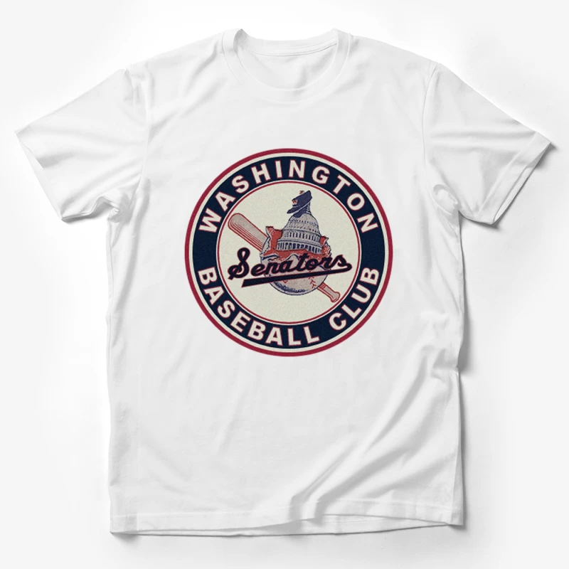 Washington Senators Baseball Club 2 Male T-Shirt