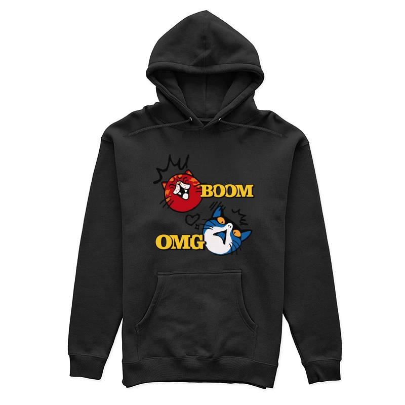 Katzen-Explosionen Überraschung Damen Pullover Hoodie