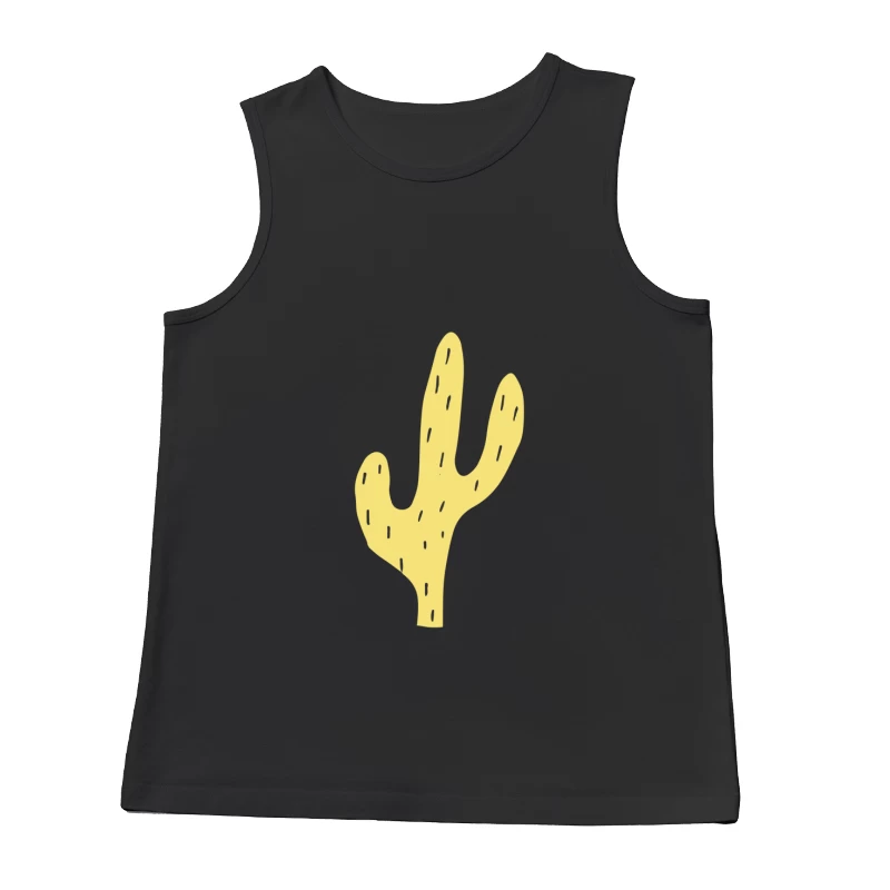 Illustration de cactus jaune Homme Débardeur