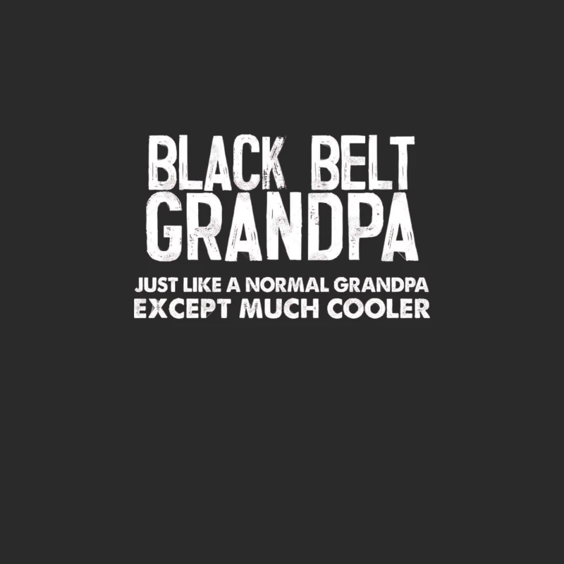Black Belt Grandpa - Awesome Grandfather Gift Baseball Cap
