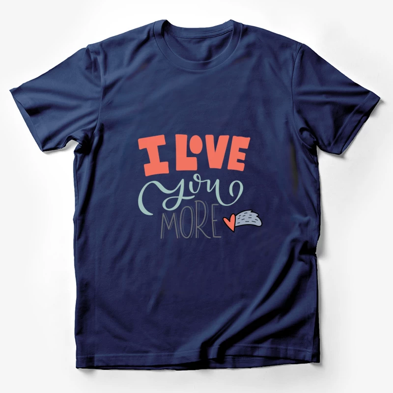 Illustration Amour Colorée Homme T-Shirt