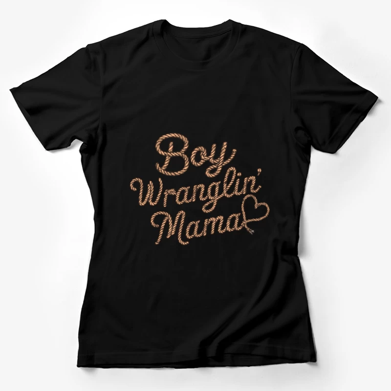 Design Maman Cowboy Femme T-Shirt