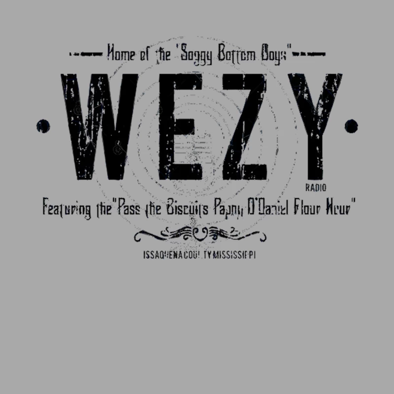 Radio Station WEZY Female Pullover Hoodie