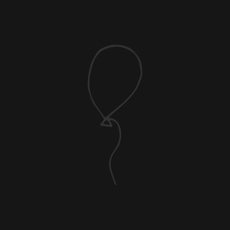 Dessin de Ballon Minimaliste Homme Manches Longues T-Shirt