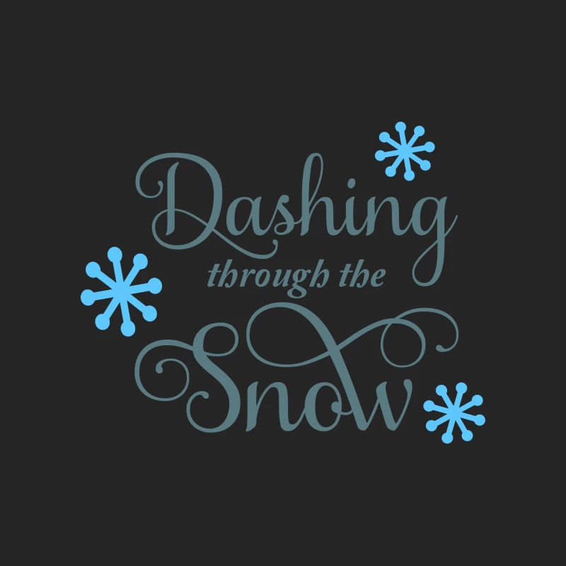 Design hivernal avec flocons de neige Homme Sweat-shirt à enfiler