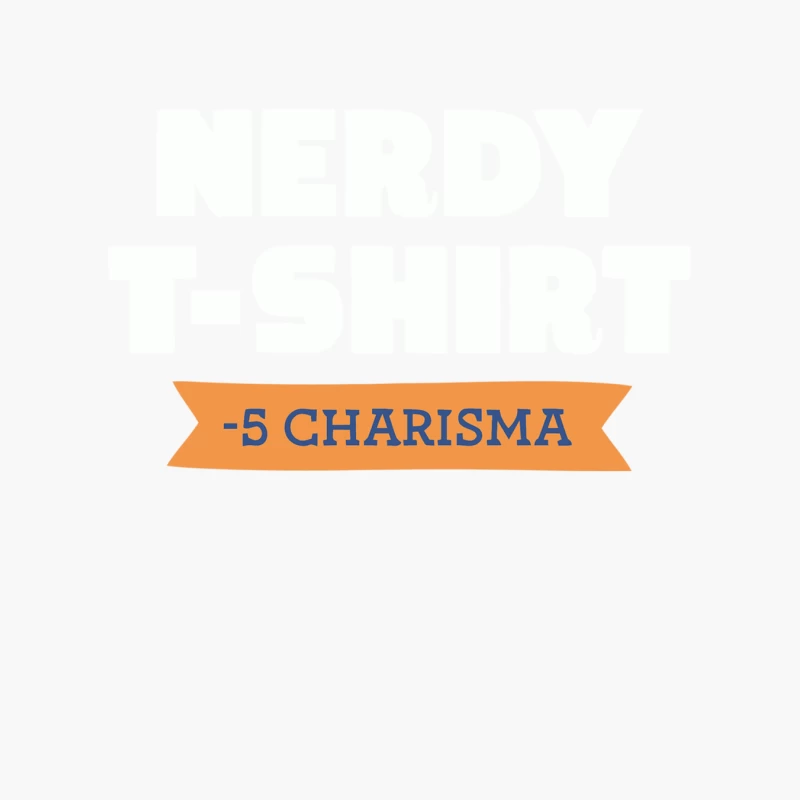 Negative Charisma Orange Banner Text Cotton Tote Bag
