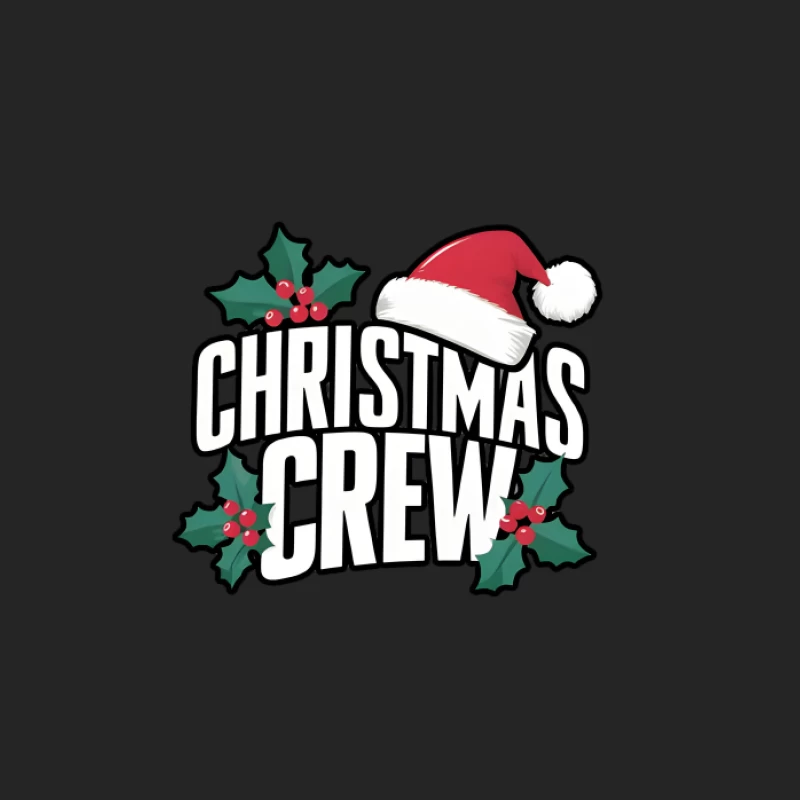 Chapeau de Noël et houx Homme Sweat-shirt à enfiler