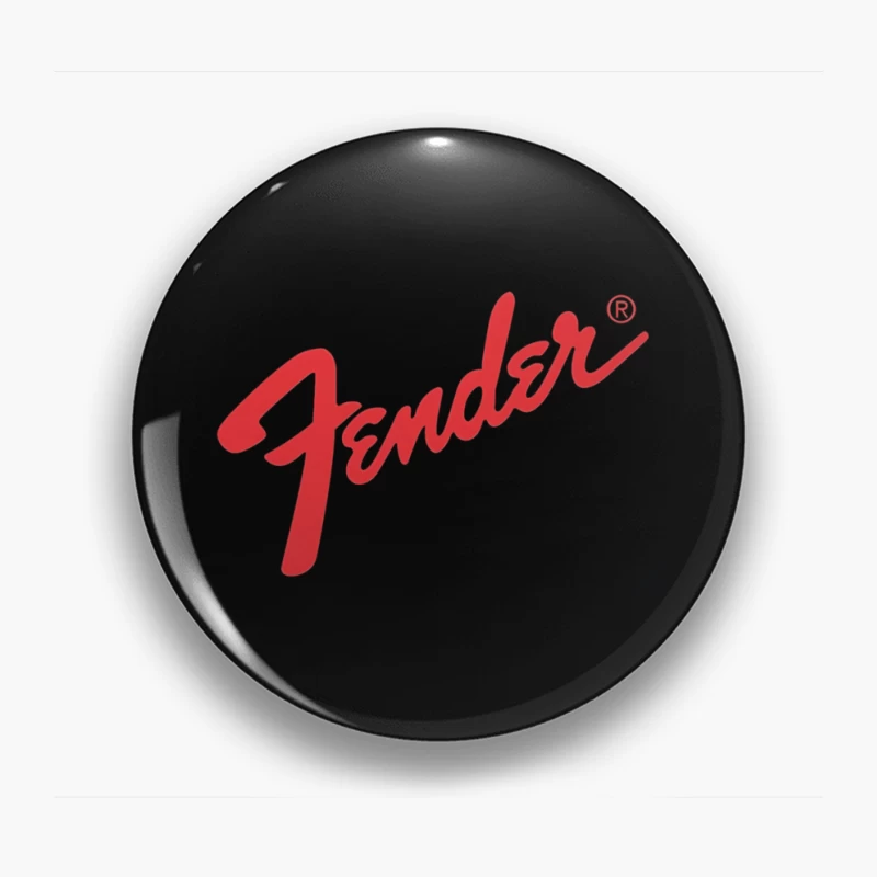 Fender Musical Instruments Corporation Red Logo Pin