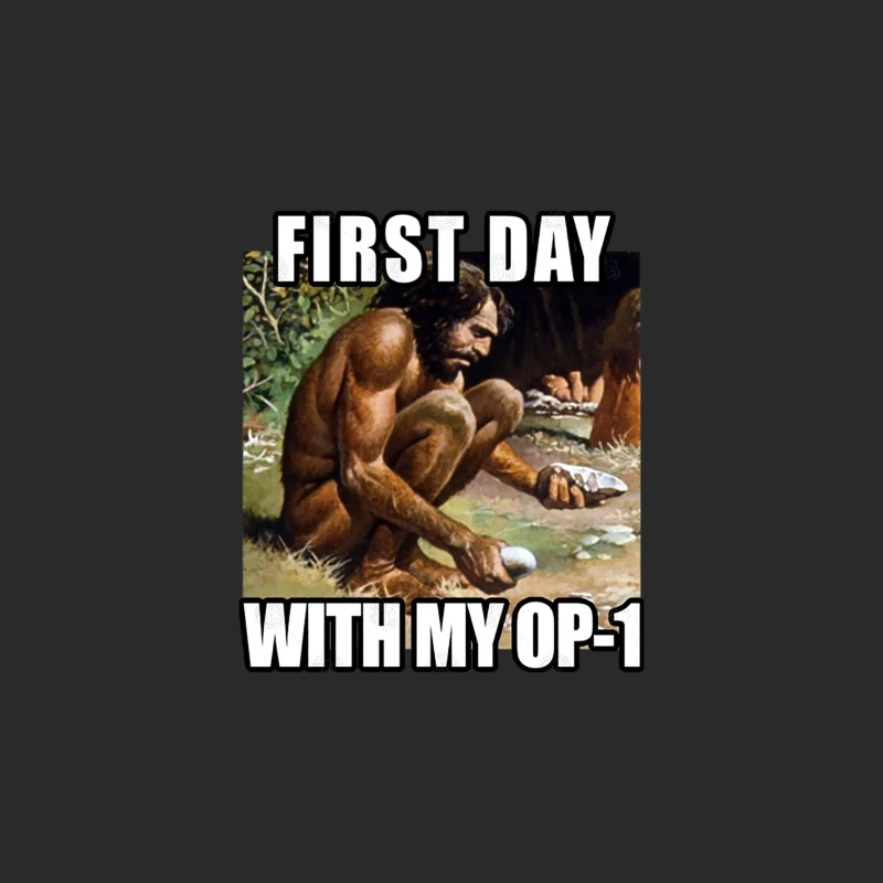 First Day With My OP-1 - Funny Audio EngineerMusic Producer Gift Baseball Cap