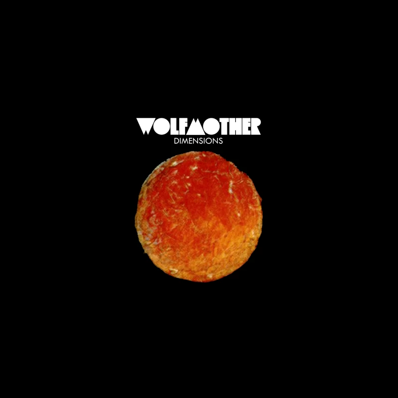 Wolfmother - Dimensions Album Cover with Orange Celestial Design iPhone Case